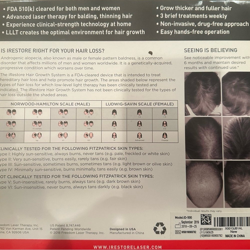 Laser Hair Growth System
